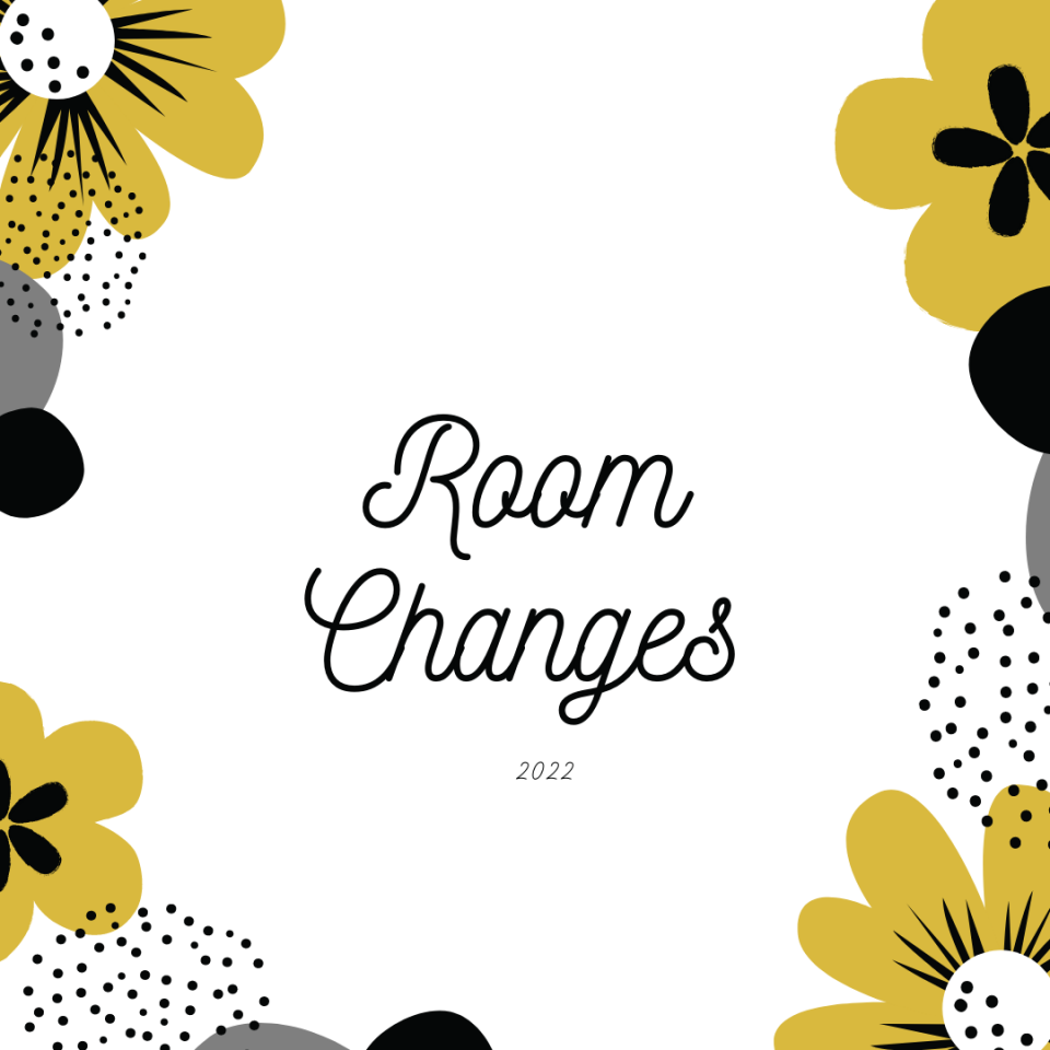Room Changes 2022